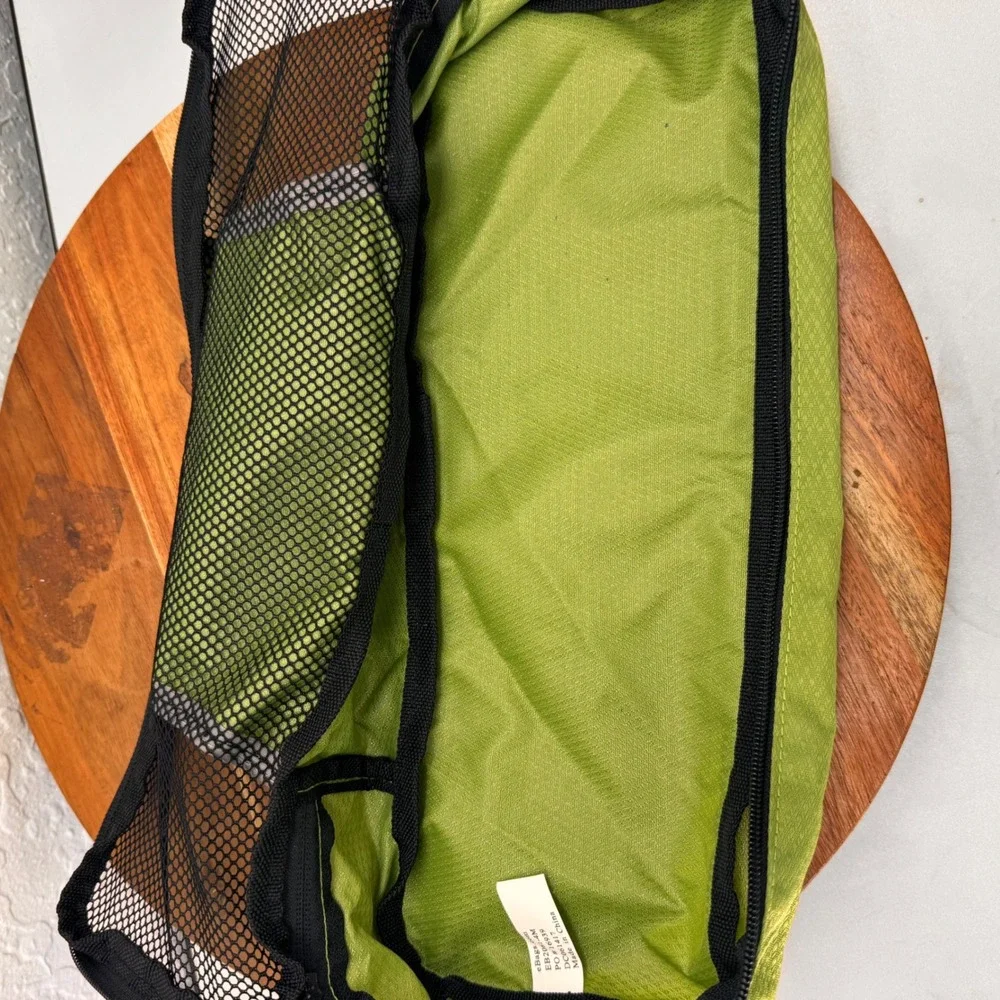 eBags Slim Packing Cube Lime Green Travel Luggage Organizer Mesh EB2061-4M